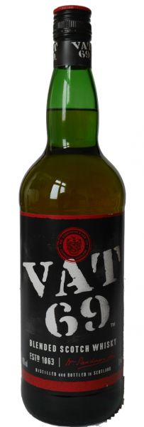 VAT 69 Whisky Flasche